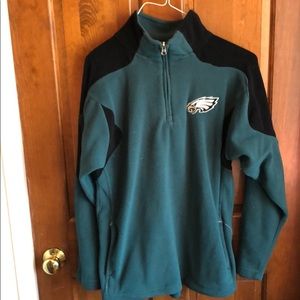 Eagle 3/4 zipper fleece pullover